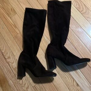 Stuart Weitzman Brown Suede Boots